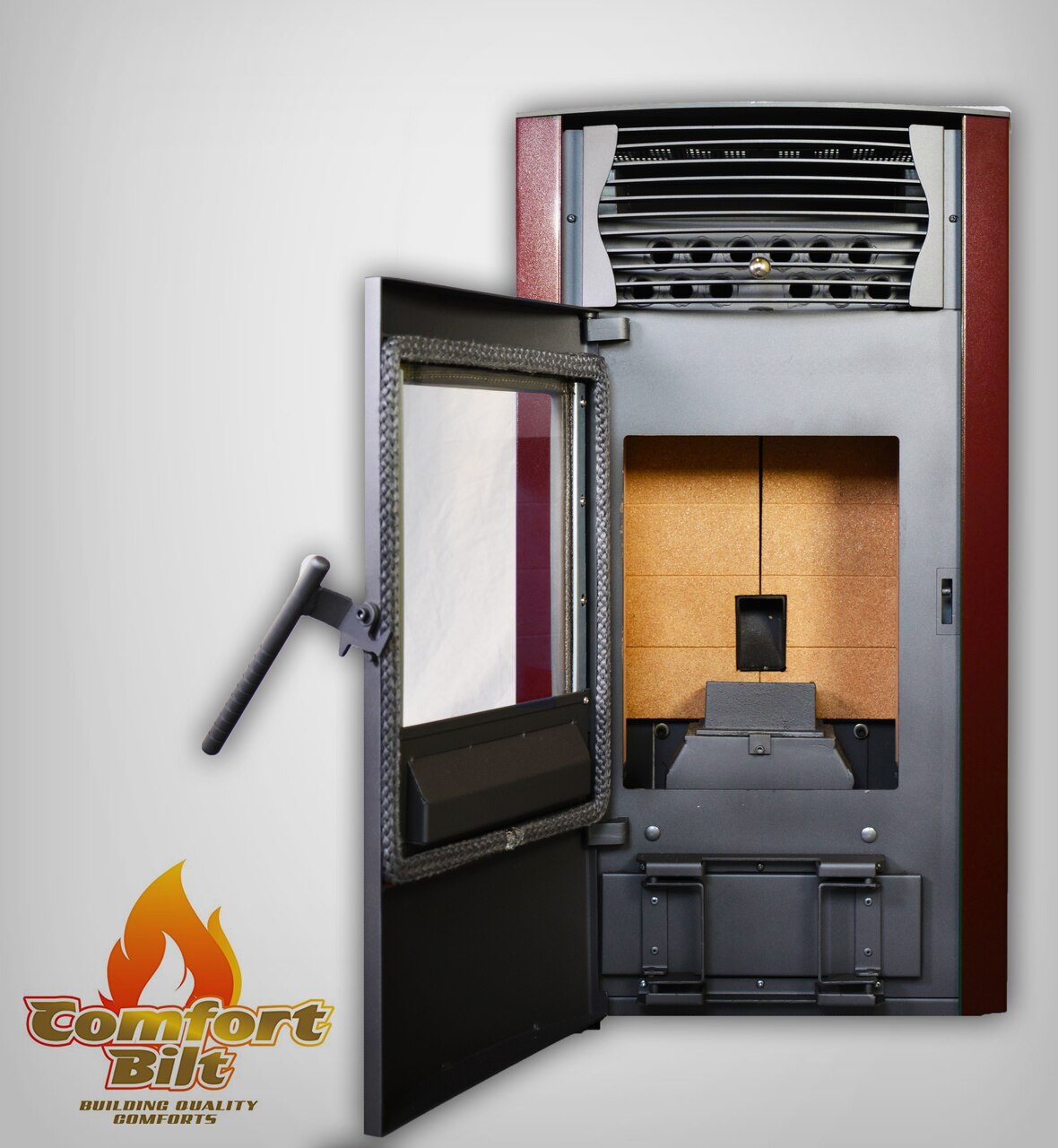 ComfortBilt Pellet Stove Burgundy HP50