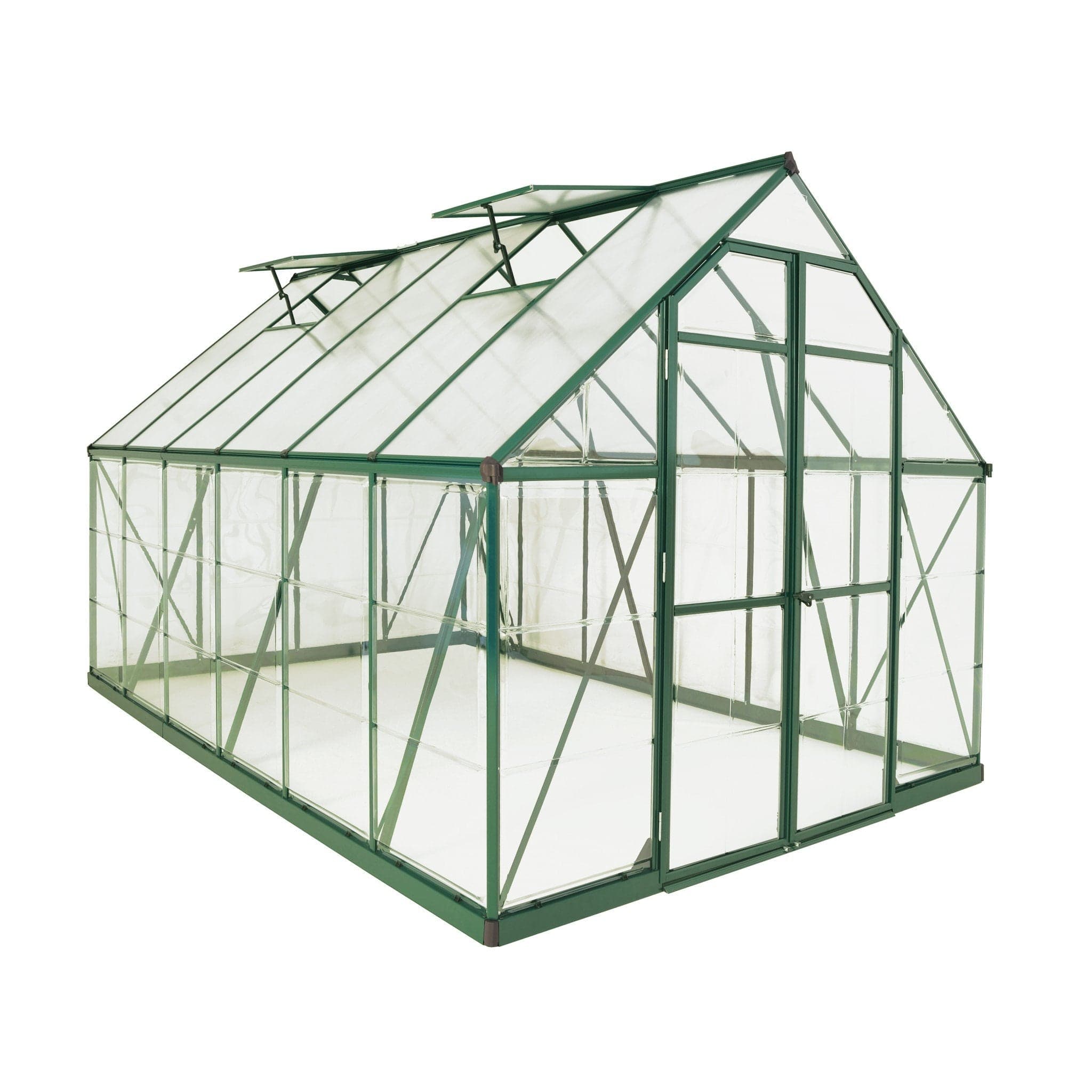 Palram - Canopia | Balance Greenhouse Kit With Clear 0.8mm Polycarbonate Glazing