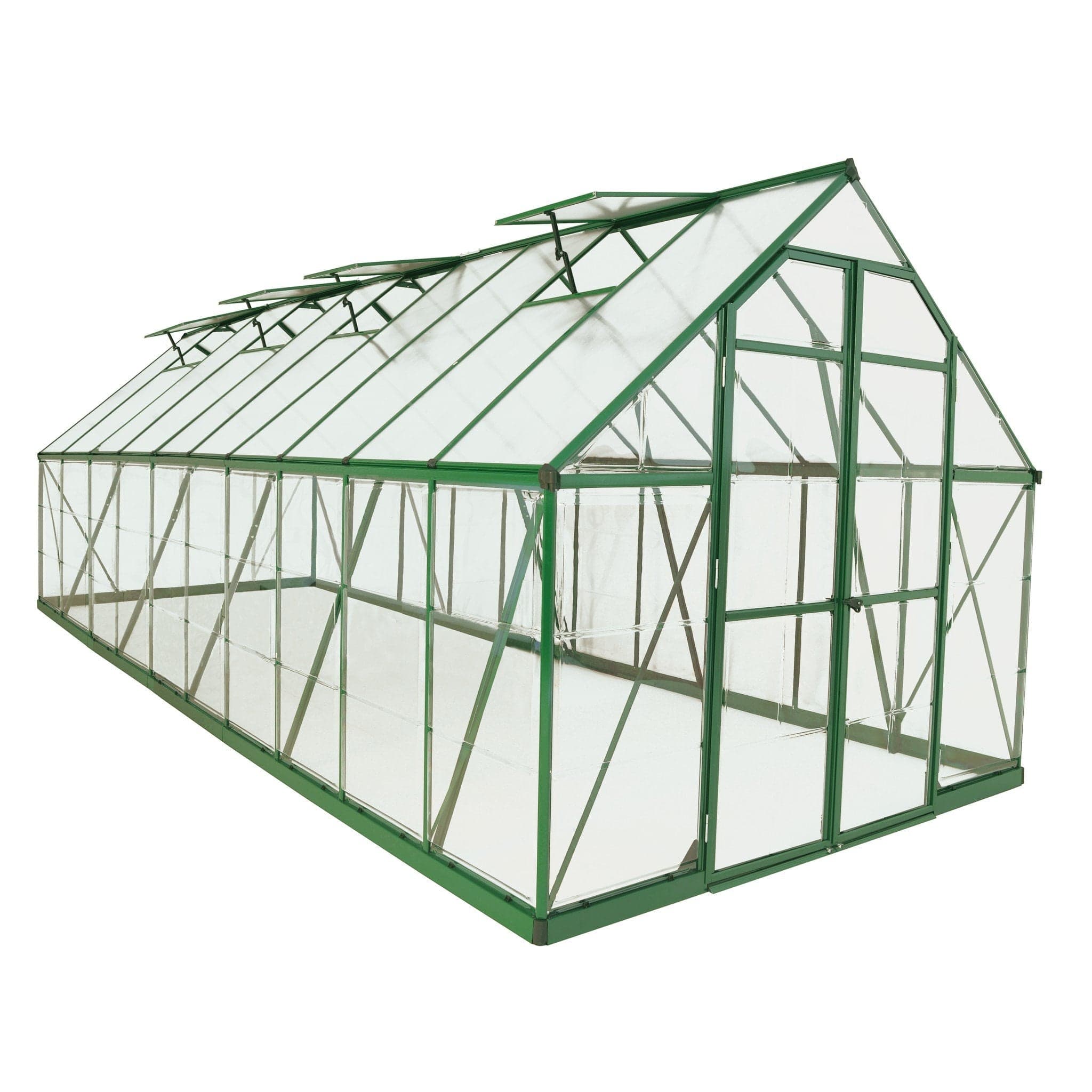 Palram - Canopia | Balance Greenhouse Kit With Clear 0.8mm Polycarbonate Glazing