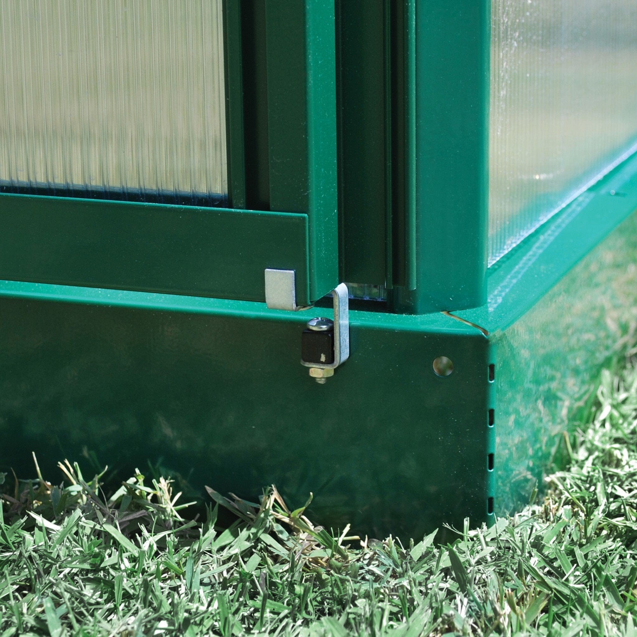 Palram - Canopia | Mythos Greenhouse Kit - 6 Ft Wide - Green With 4mm Twin-wall Polycarbonate Glazing