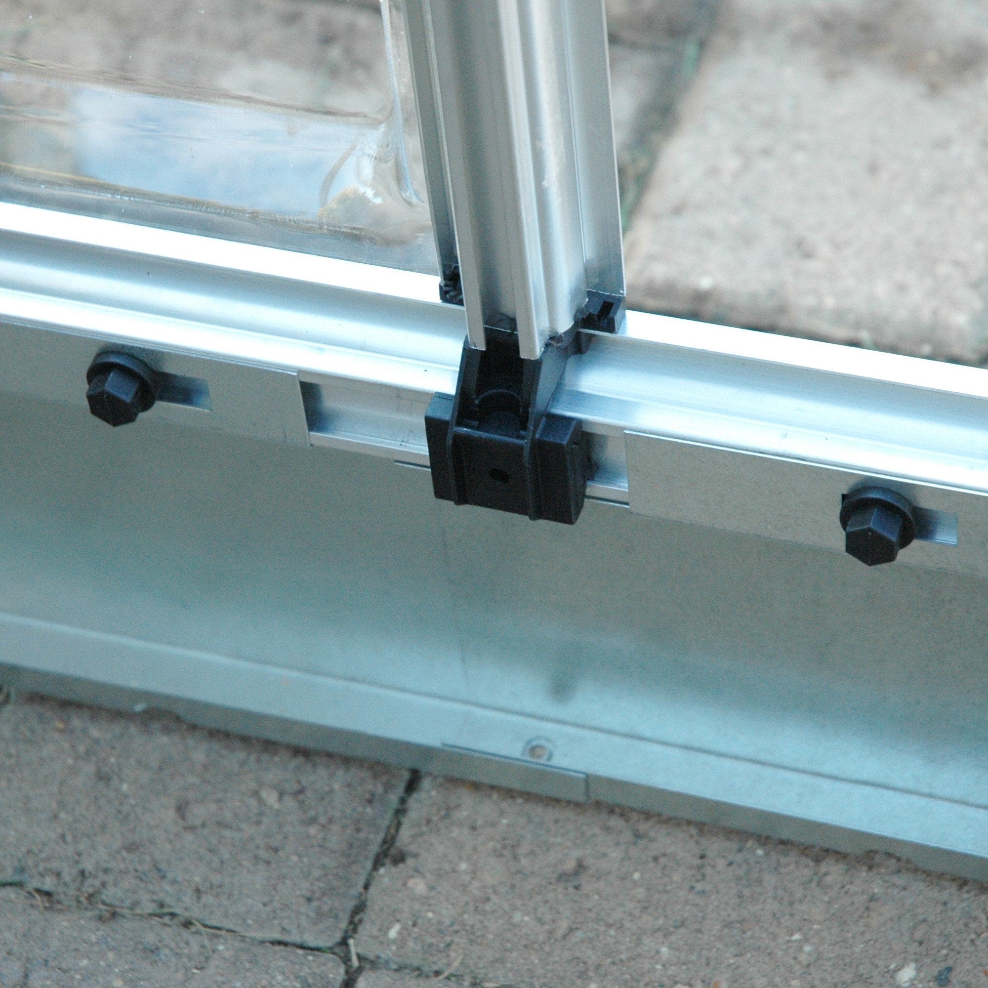 Palram - Canopia | Snap & Grow Greenhouse Kit - 6ft Wide - Silver With 0.8mm Polycarbonate Glazing