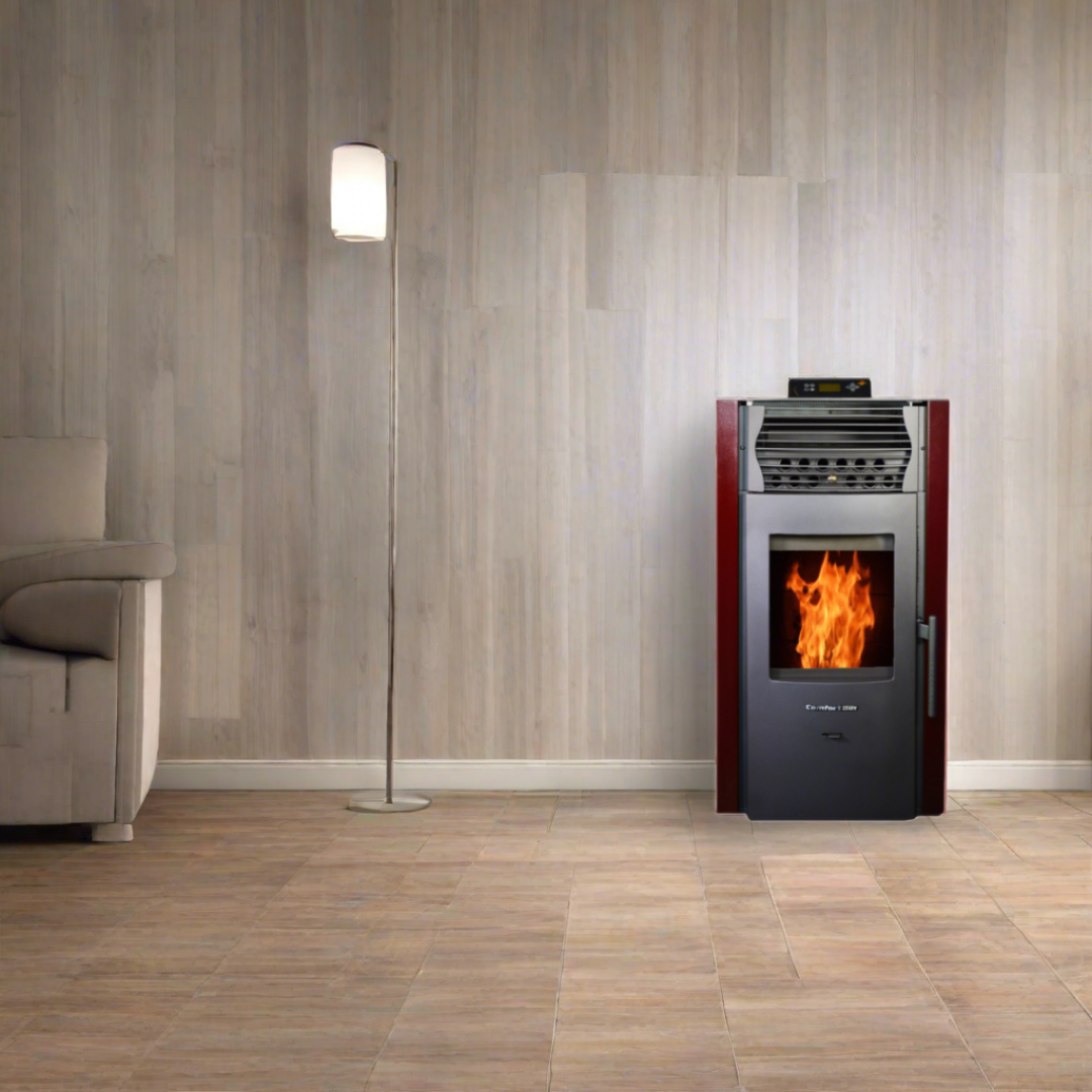 ComfortBilt Pellet Stove Burgundy HP50