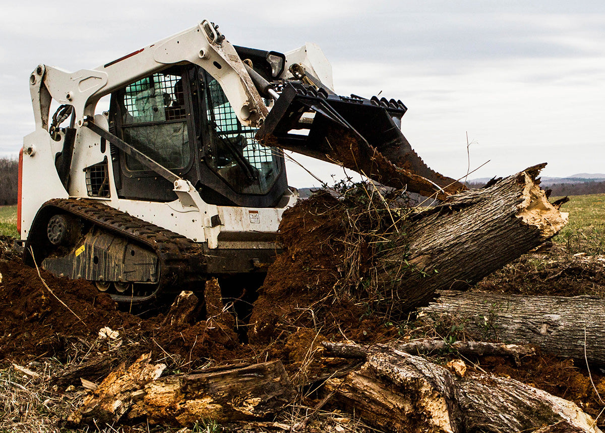 Loflin Fabrication | Stump Bucket | For Skid Steer